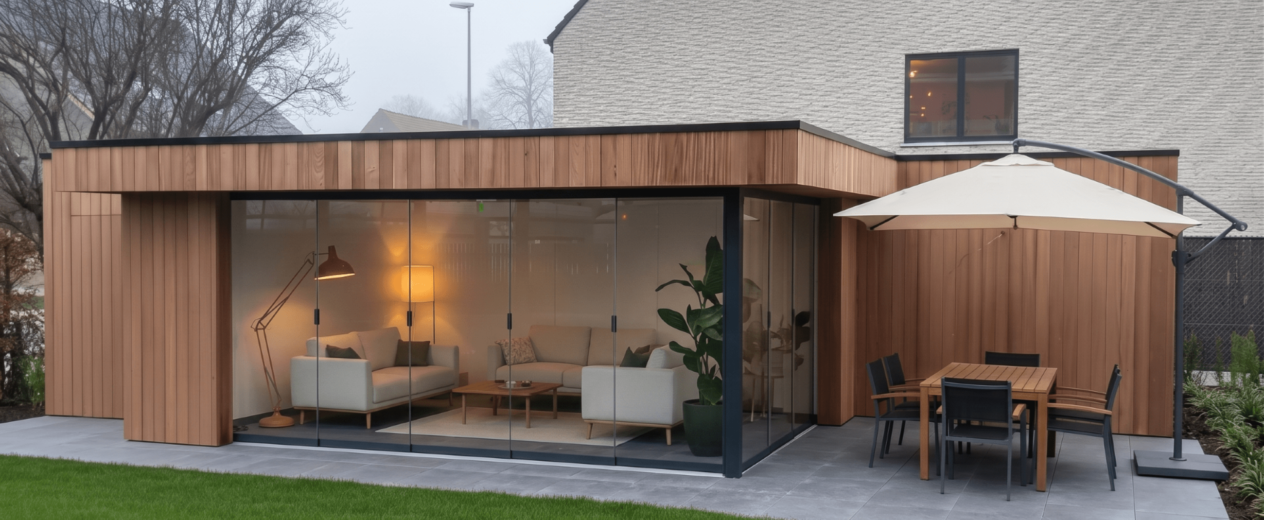 tuinkamer thermo wood ayous