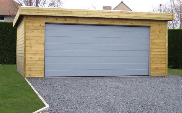 garage vuren druk geimpregneerd