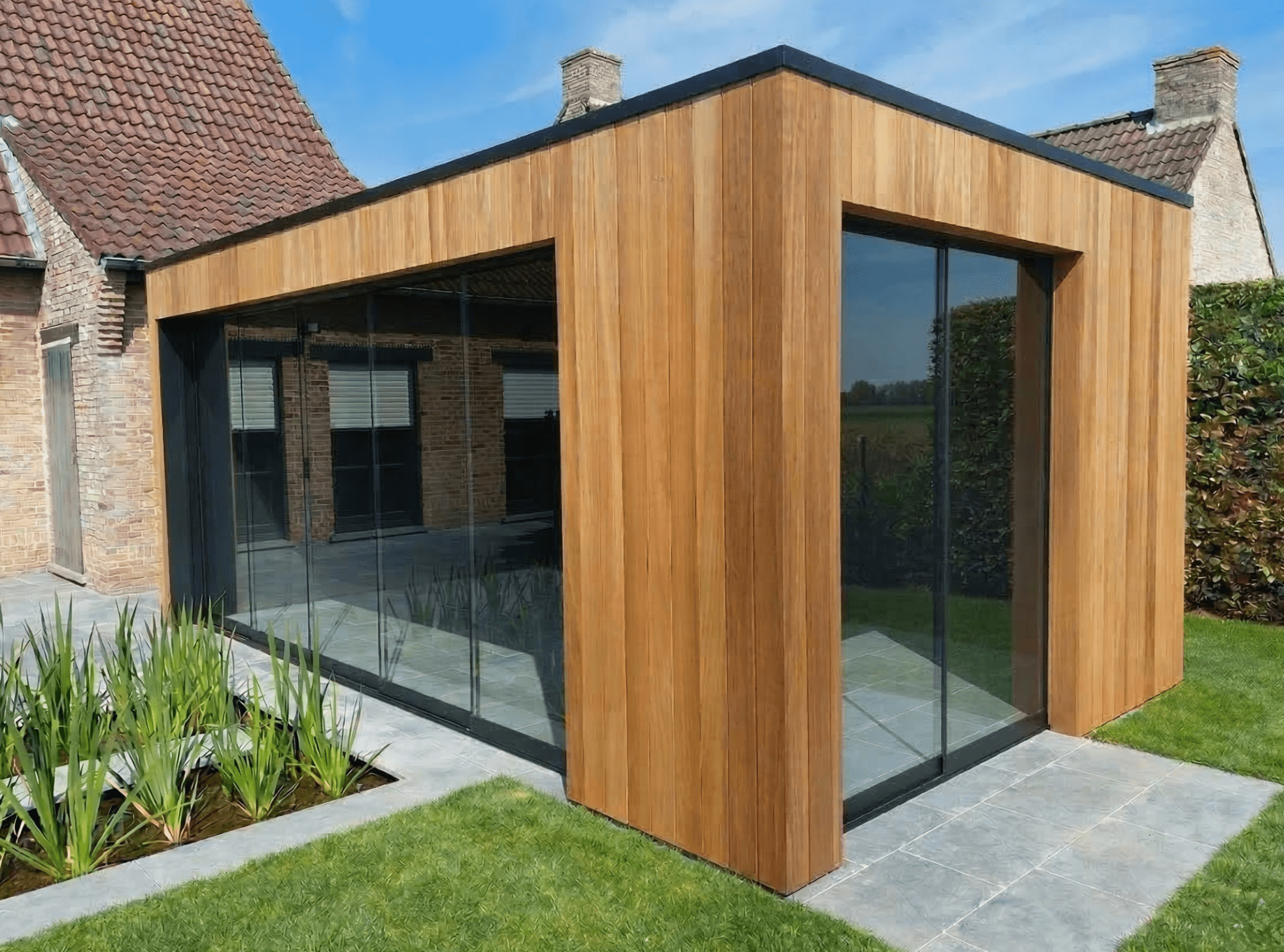 tuinkamer thermo wood ayous