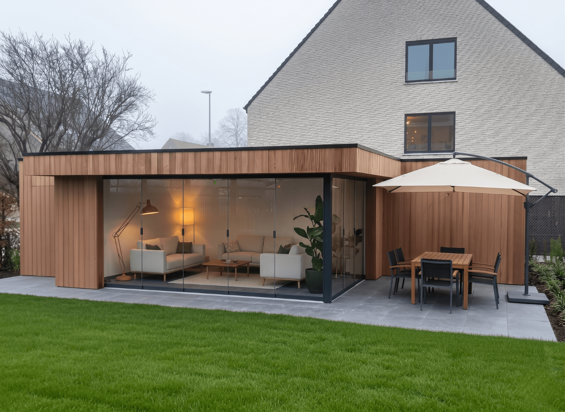 tuinkamer thermo wood ayous